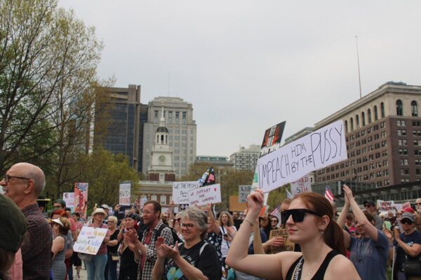 Protesters Gather in Philadelphia to Oppose Trump Administration Policies