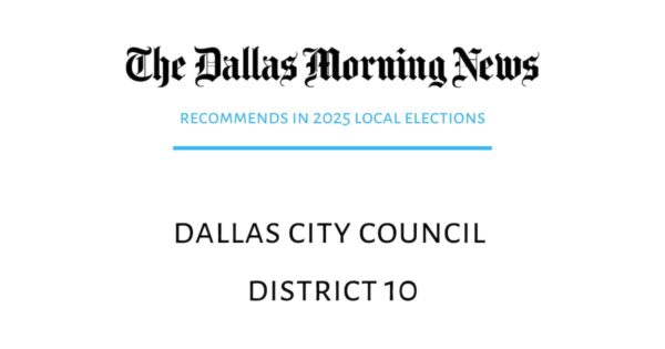 Council Member Kathy Stewart Recommended for Reelection in Dallas’ District 10