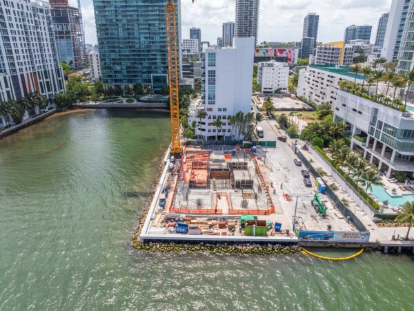 Villa Miami Reaches Major Milestone with Completion of Foundation Pour