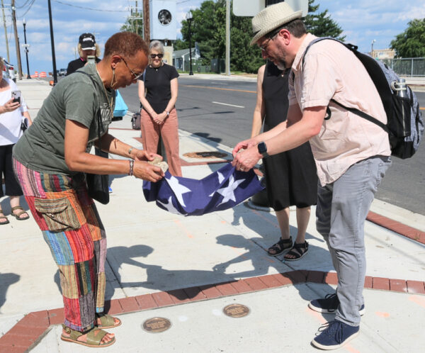 Bronze Markers Unveiled for Two Enslaved Brothers on Columbia Pike