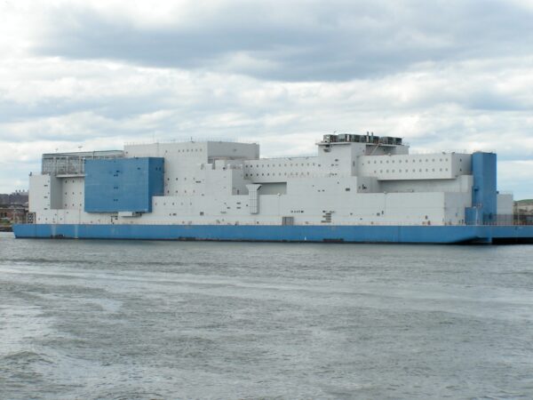 Decommissioned Floating Jail Set for Removal, Paving Way for New Hunts Point Marine Terminal