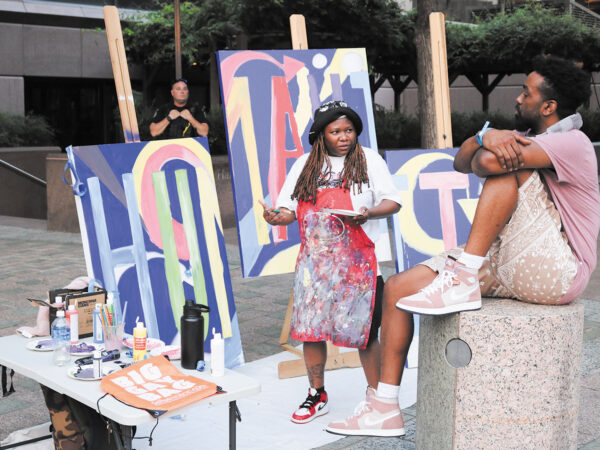 Celebrating Pride: Art, Music, and Community at the Arts District Block Party