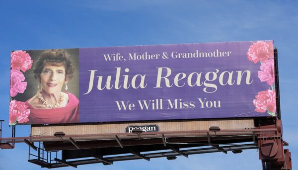Julia Reagan’s Billboards to Honor Her Memory Transition to Annual Tribute
