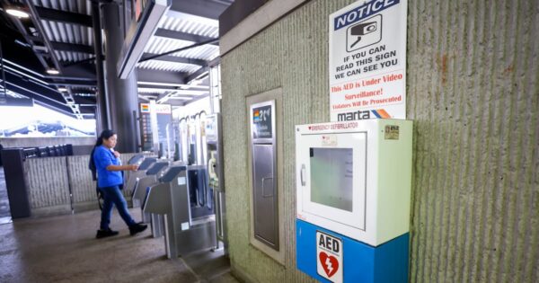 MARTA Relocates Defibrillators Amid Theft Concerns