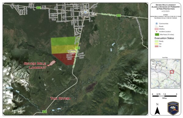Evacuation Orders and Wildfire Updates for Tok Residents