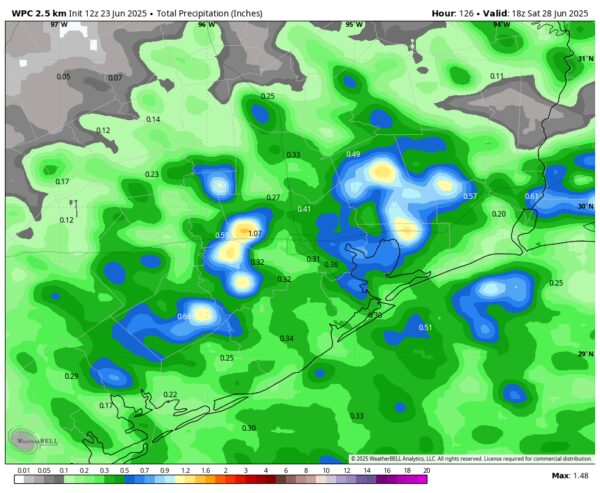 Houston Weather Update: Rain Chances Rise as Summer Continues