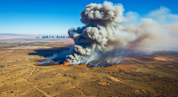 Las Vegas Wetlands Park Fire Draws Attention Amid Ongoing Heatwave and Wildfires