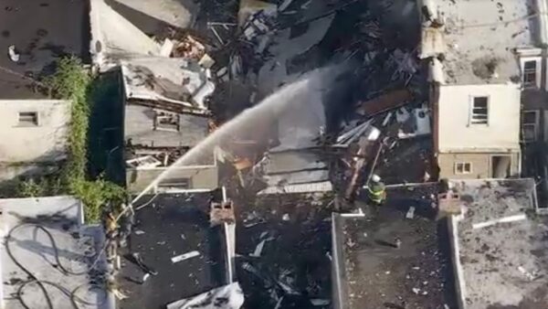 Deadly Explosion in North Philadelphia Levels Row Houses, Injures Two