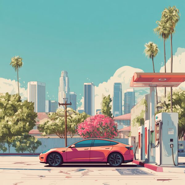 Los Angeles Sees Surge in Electric Vehicle Charger Permits as Infrastructure Grows