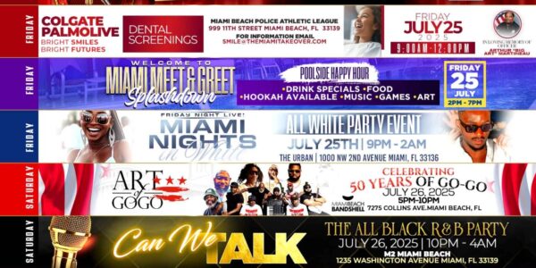 Miami Takeover Returns to Celebrate Black Culture and Go-Go Music This Summer