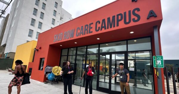 Los Angeles Embraces Harm Reduction Strategies at New Skid Row Care Campus Amid Ongoing Homeless Crisis