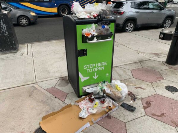 Overflowing Litter Baskets Plague NYC Amid Ongoing Trash Management Efforts