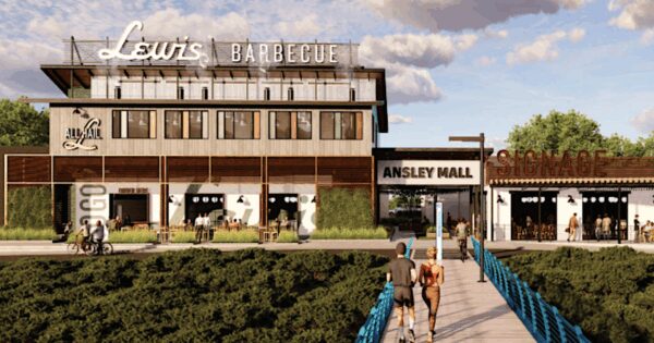 Delayed Opening for Lewis Barbecue and Pedestrian Bridge at Ansley Mall