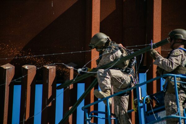Marines Reinforce Border Wall in Campo Amid Migrant Concerns and Local Sentiments