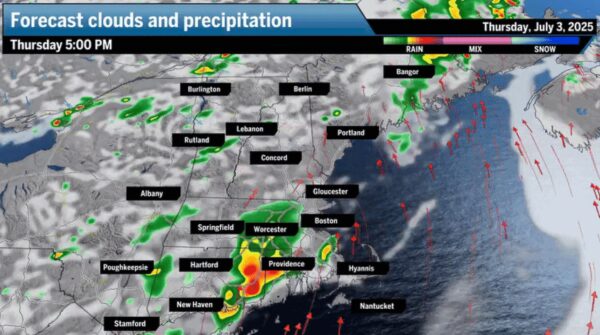 Boston Weather Update: Afternoon Thunderstorms Expected, Yet a Splendid Fourth of July Ahead
