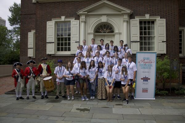 Students and Educators March Through Historic Streets for Young People’s Continental Congress