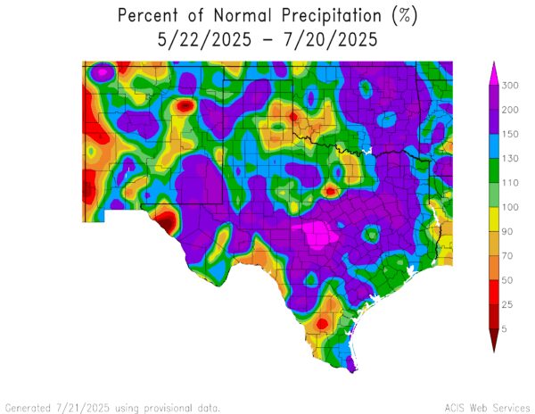 Houston Experiences Hot Summer Weather with Relief on the Horizon