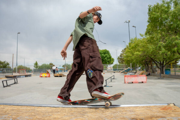 Local Skaters Upset Over Closure of Makeshift Skatepark at Desert Breeze Park