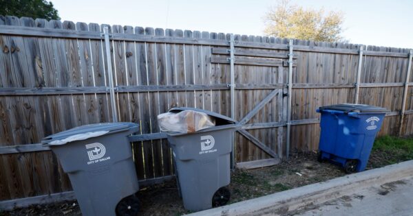Dallas to End Alleyway Garbage and Recycling Pickup for Thousands of Residents by January 2026