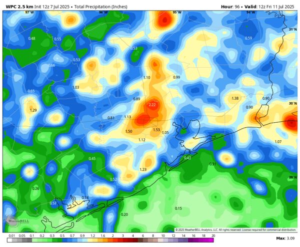 Devastating Floods Hit Central Texas; Local Weather Forecast Anticipates Widespread Rain