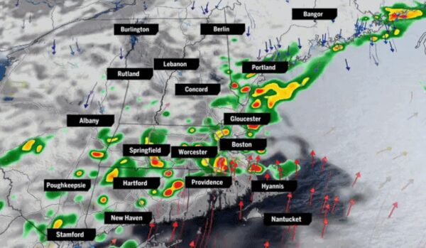 Third Day of Heat and Humidity Brings Storms to Boston