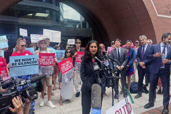 Lawsuit Claims Trump’s Immigration Policy Silences Free Speech on College Campuses
