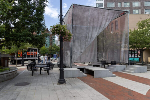 Cambridge’s Temporary Art Installation, Sun Block, Sparks Division Among Locals
