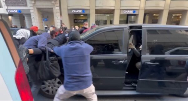 Brutal Encounter at San Francisco Immigration Courthouse as ICE SUV Plows Through Protesters