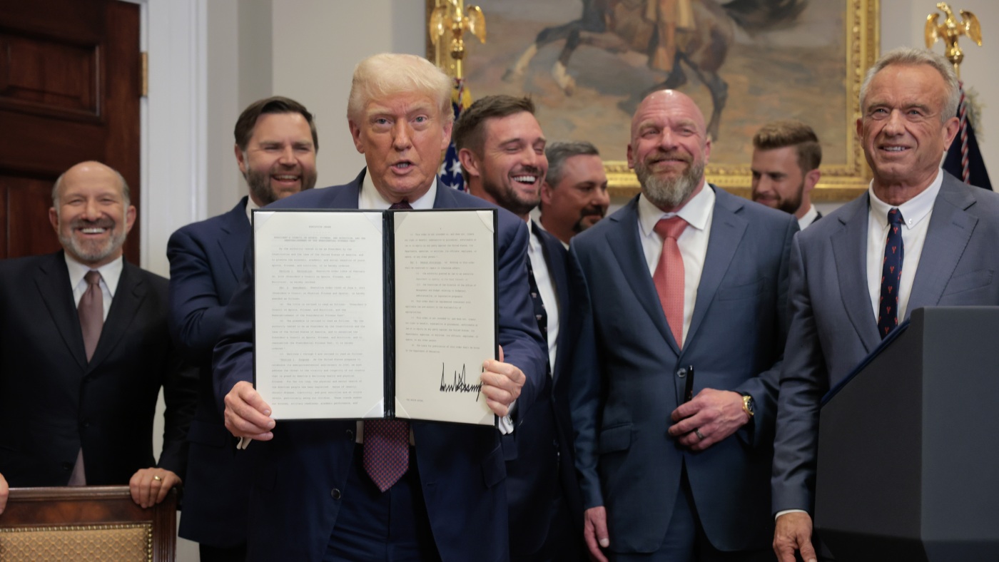 President Trump Revives Presidential Fitness Test in U.S. Schools