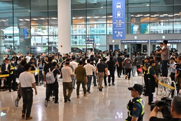 Returned South Korean Workers Express Relief After Detention in U.S. Immigration Raid