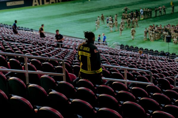 Over 500 Participants Honor 9/11 Victims at Mercedes-Benz Stadium Stair Climb