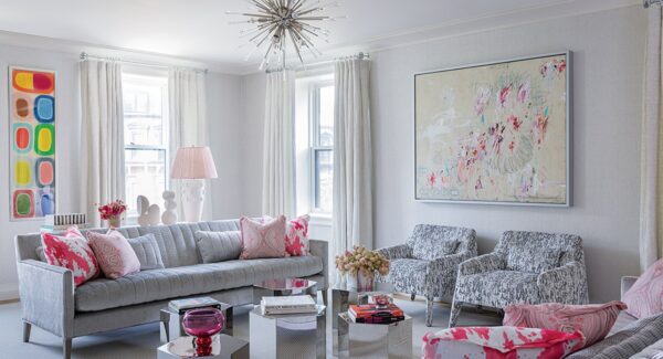 A Stunning Back Bay Condo Showcases Feminine Glam and Sophisticated Design