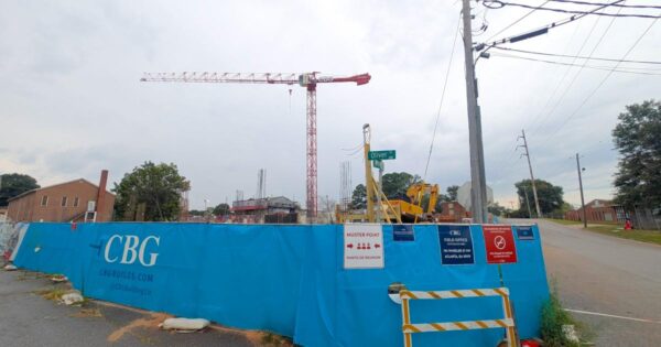 Vertical Construction Begins on Mixed-Use Development The Proctor in English Avenue
